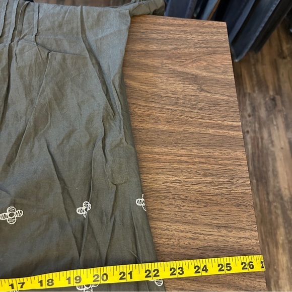 Pink adobe dress cotton embroidered M - Picture 7 of 12